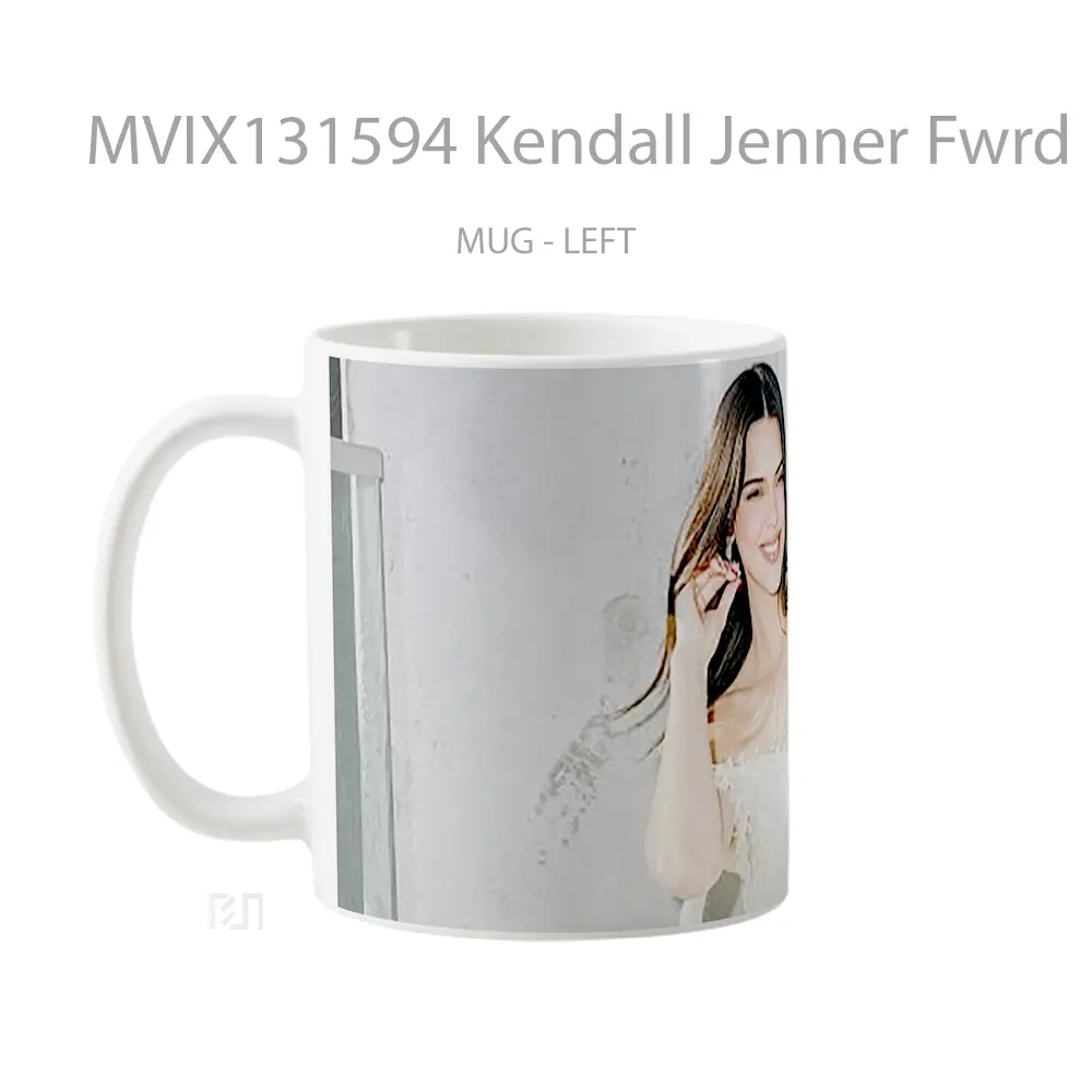 Mug Kendall Jenner Fwrd Holiday Campaign Gelas Selebriti - All-side / Desain