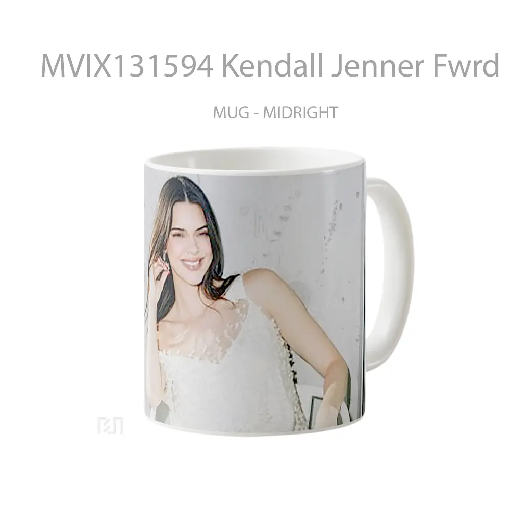 Mug Kendall Jenner Fwrd Holiday Campaign Gelas Selebriti - All-side / Desain