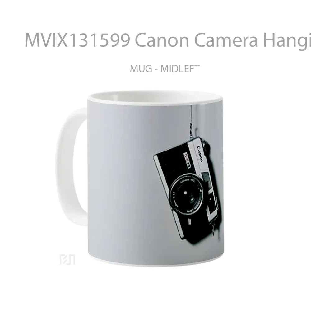 Mug Canon Camera Hanging Gelas Keramik Unik - All-side / Desain