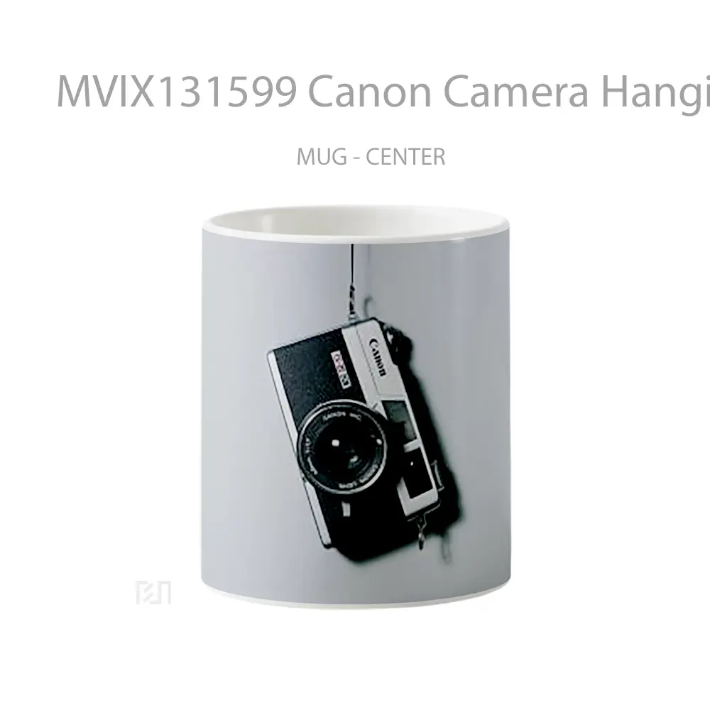 Mug Canon Camera Hanging Gelas Keramik Unik