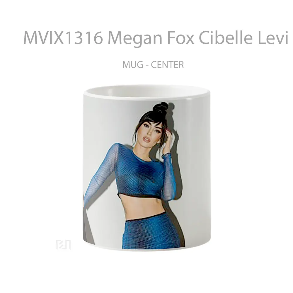 Mug Megan Fox Cibelle Levi Gelas Selebriti