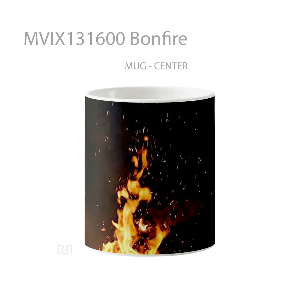 Mug Bonfire Gelas Keramik Unik