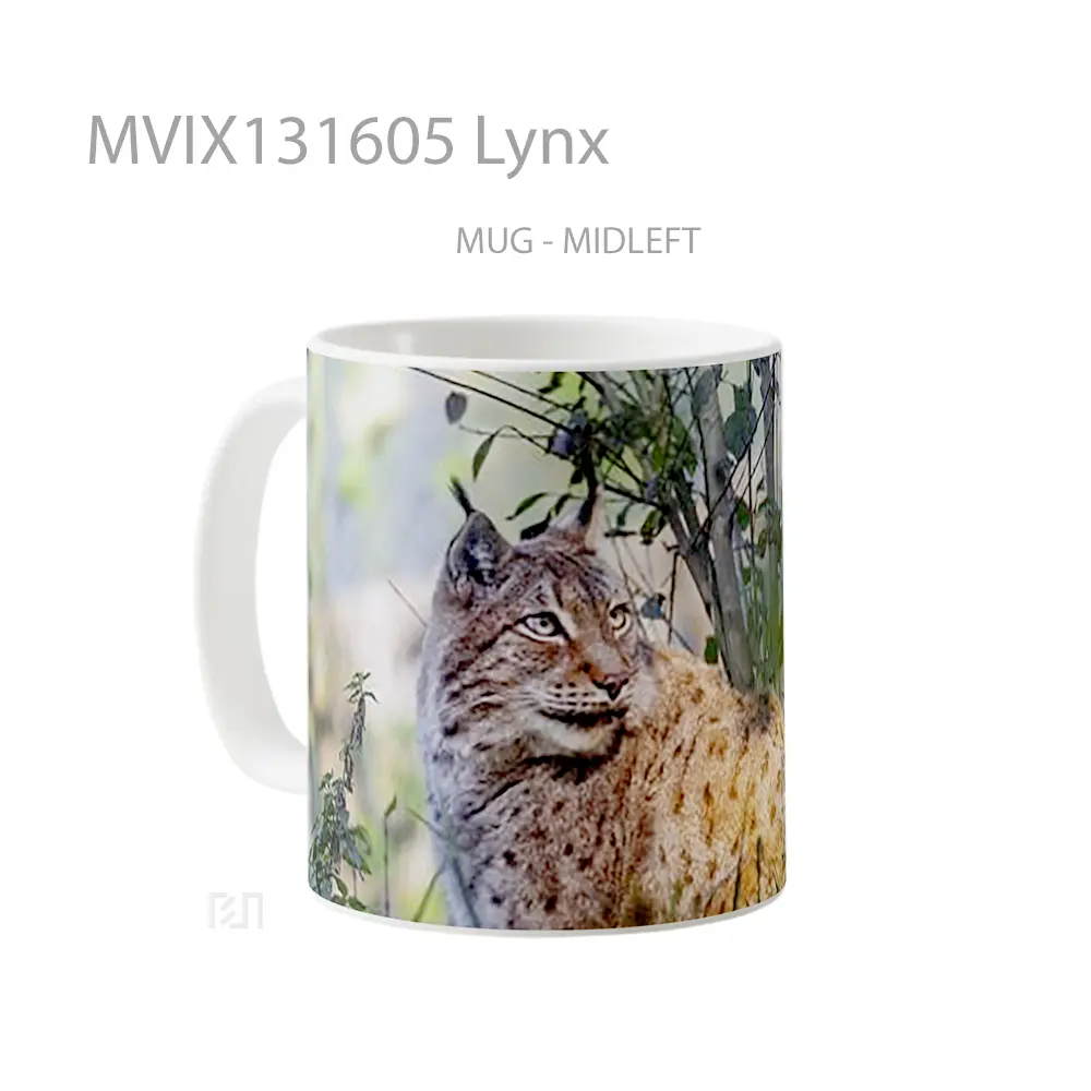 Mug Lynx Gelas Keramik Unik - All-side / Desain