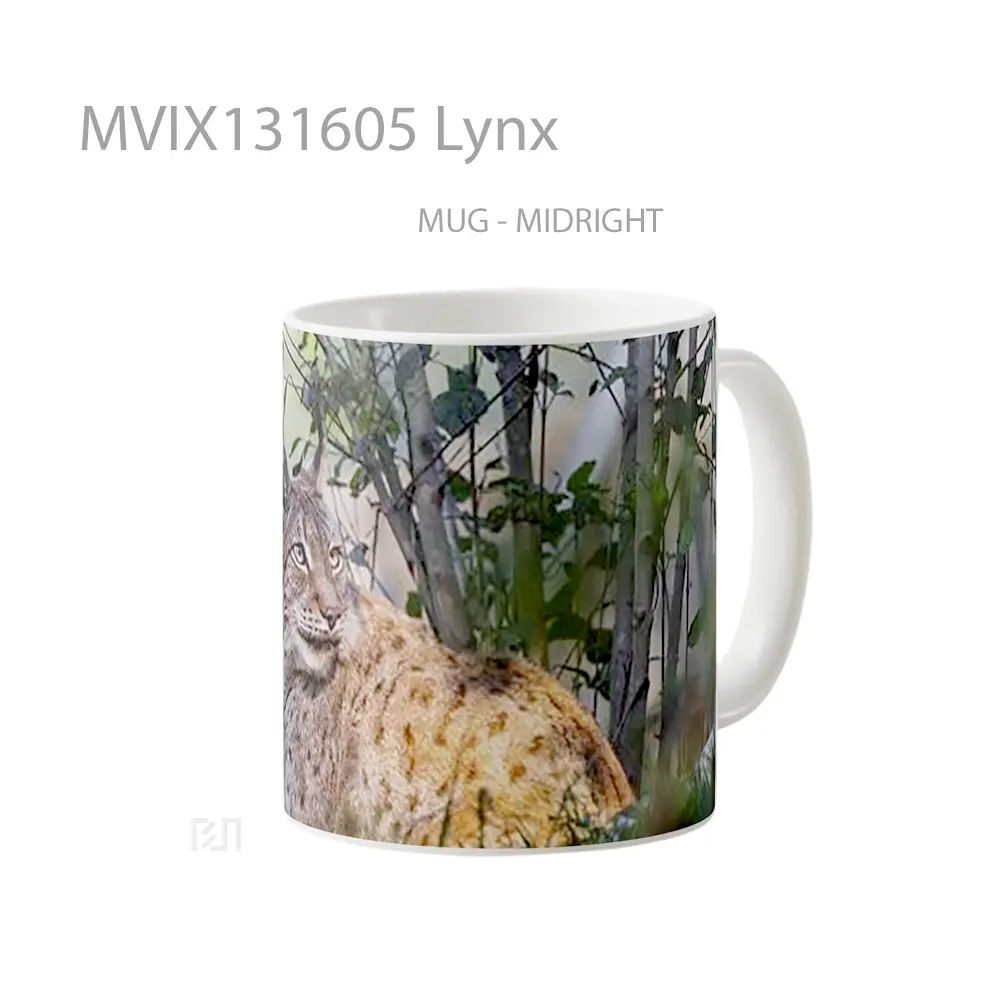 Mug Lynx Gelas Keramik Unik - All-side / Desain