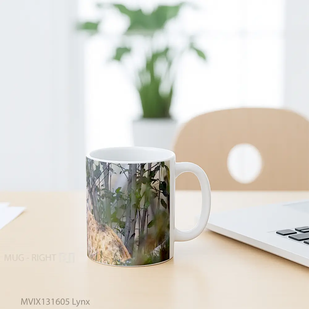 Mug Lynx Gelas Keramik Unik - All-side / Desain
