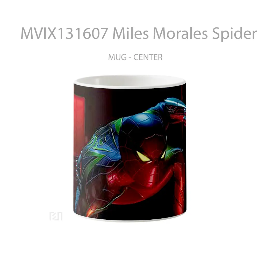 Mug Miles Morales Spider Man 2023 Gelas Superhero