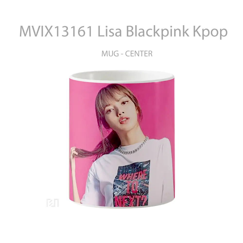 Mug Lisa Blackpink Kpop Gelas Keramik Unik