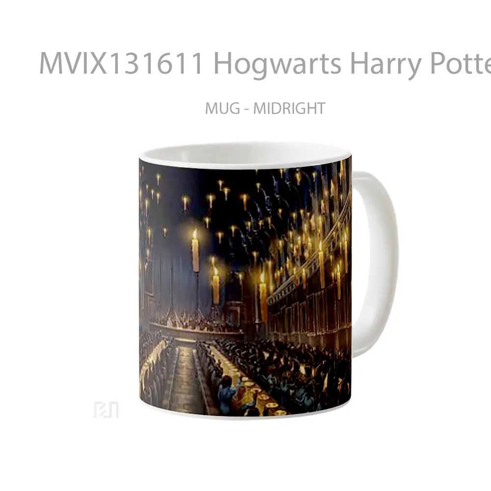 Mug Hogwarts Harry Potter Gelas Film - All-side / Desain