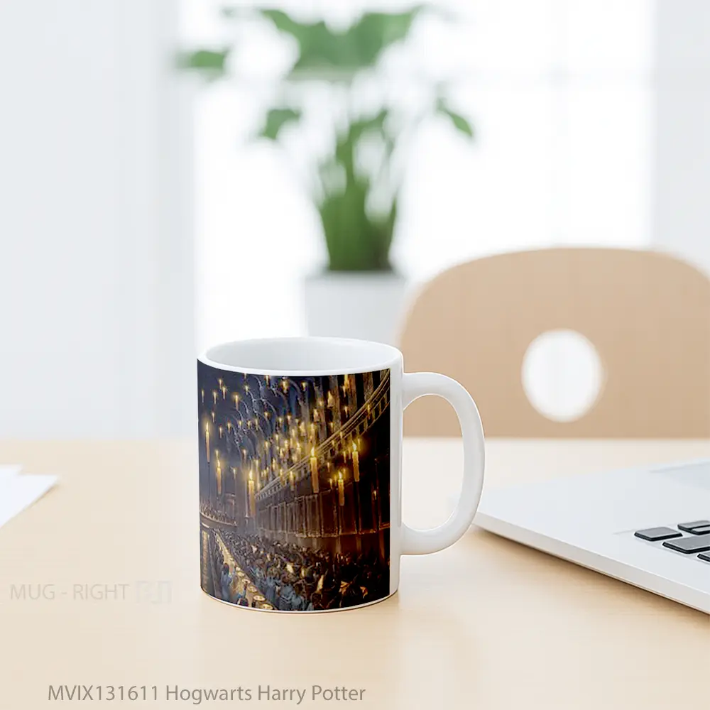 Mug Hogwarts Harry Potter Gelas Film - All-side / Desain