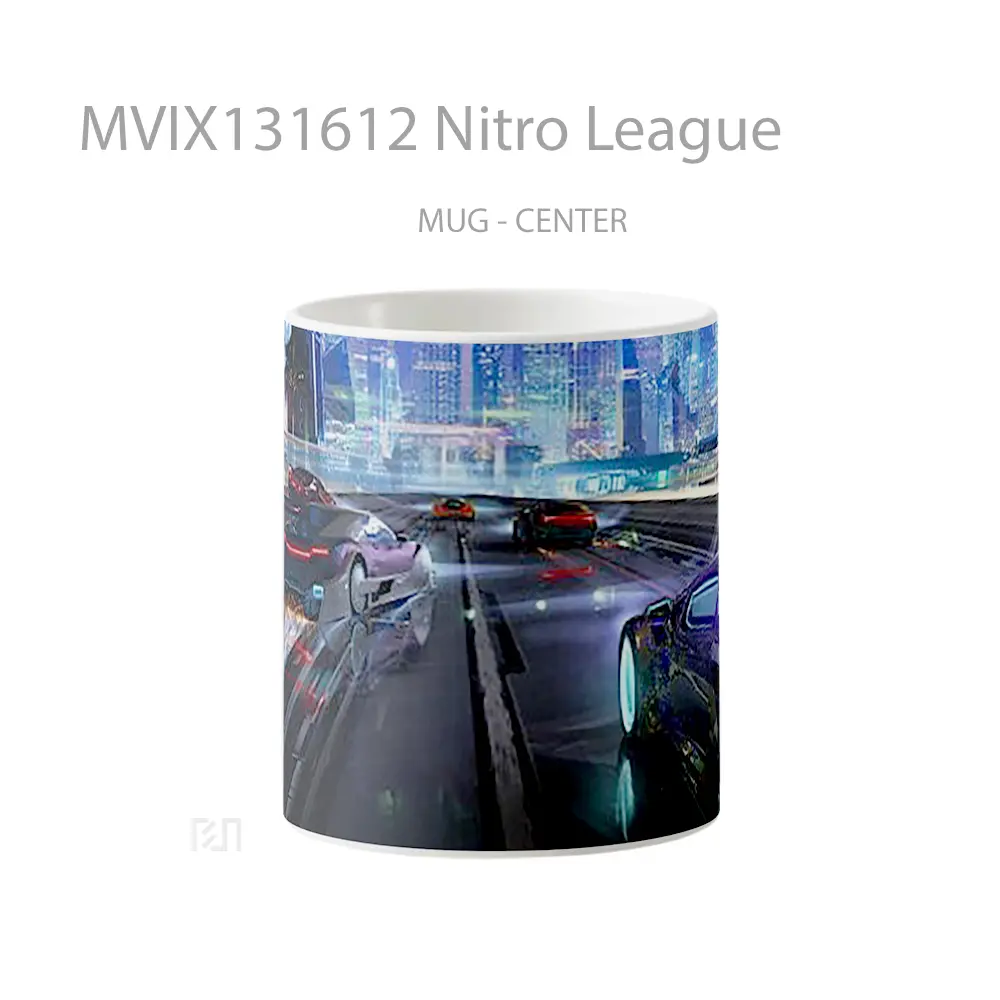 Mug Nitro League Gelas Keramik Unik