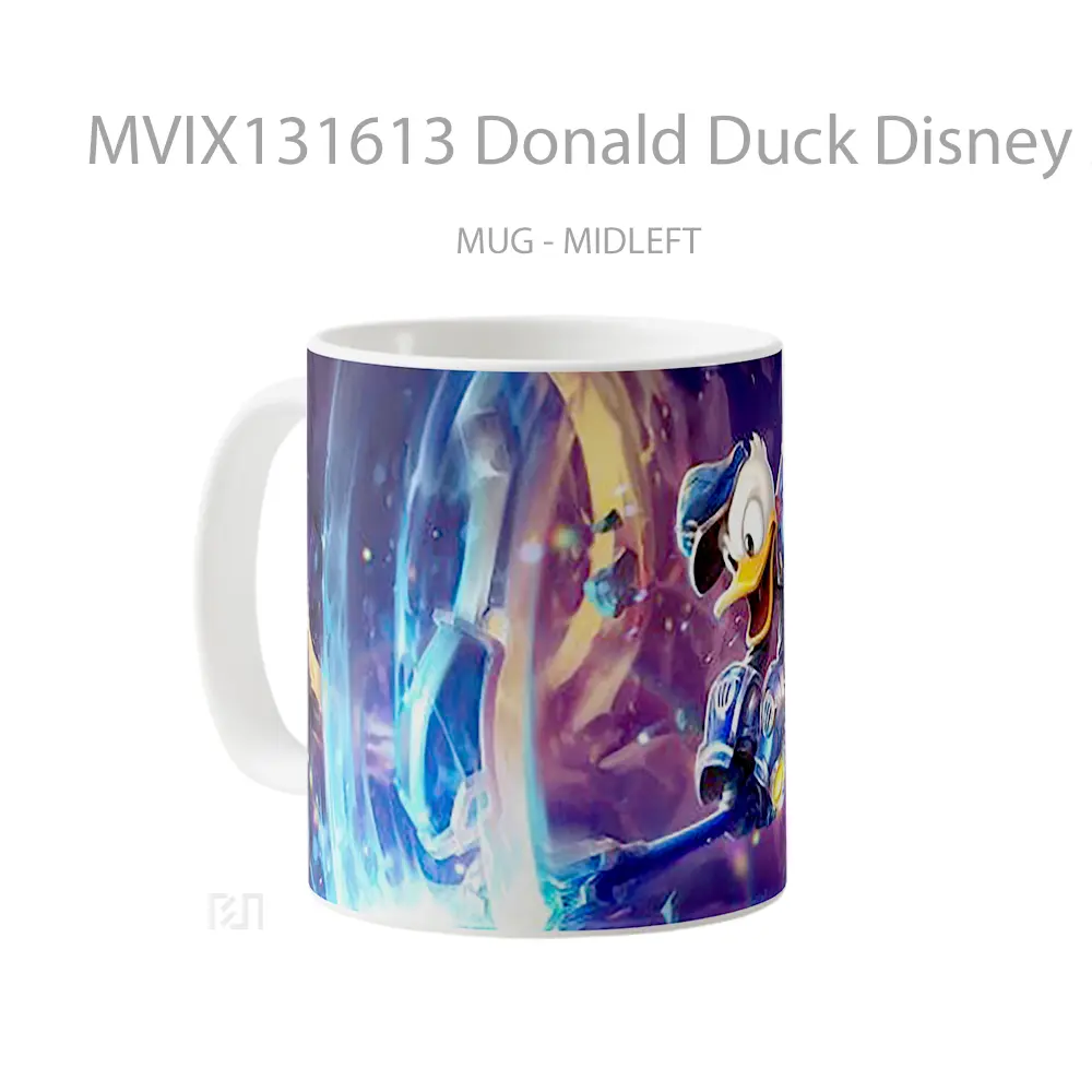 Mug Donald Duck Disney Mirrorverse Gelas Hewan Lucu - All-side / Desain