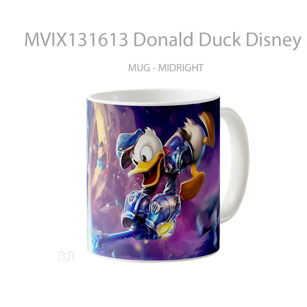 Mug Donald Duck Disney Mirrorverse Gelas Hewan Lucu - All-side / Desain