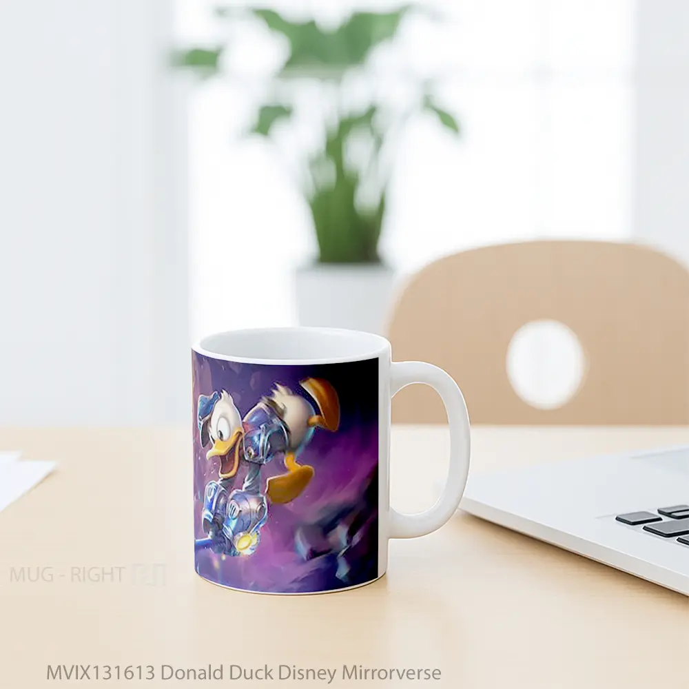 Mug Donald Duck Disney Mirrorverse Gelas Hewan Lucu - All-side / Desain