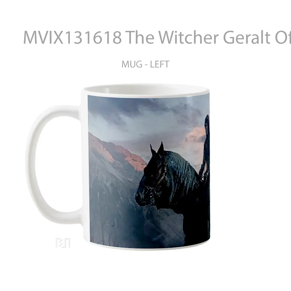 Mug The Witcher Geralt Of Rivia Gelas Keramik Unik - All-side / Desain