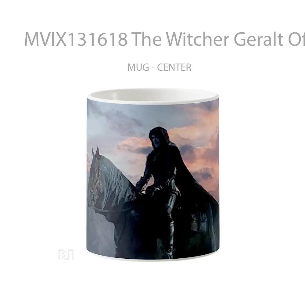 Mug The Witcher Geralt Of Rivia Gelas Keramik Unik
