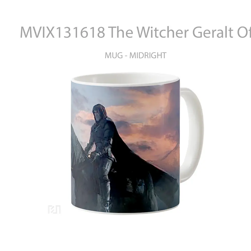 Mug The Witcher Geralt Of Rivia Gelas Keramik Unik - All-side / Desain