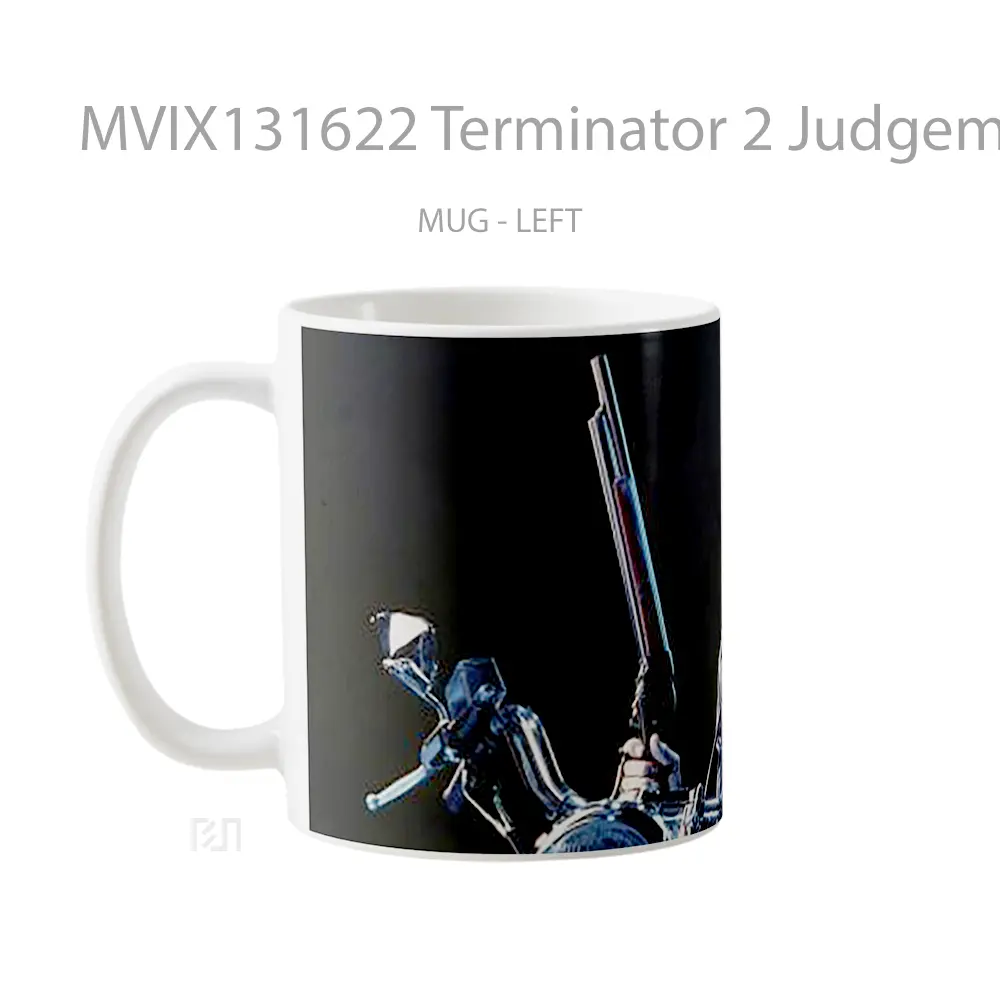 Mug Terminator 2 Judgement Day Gelas Film - All-side / Desain