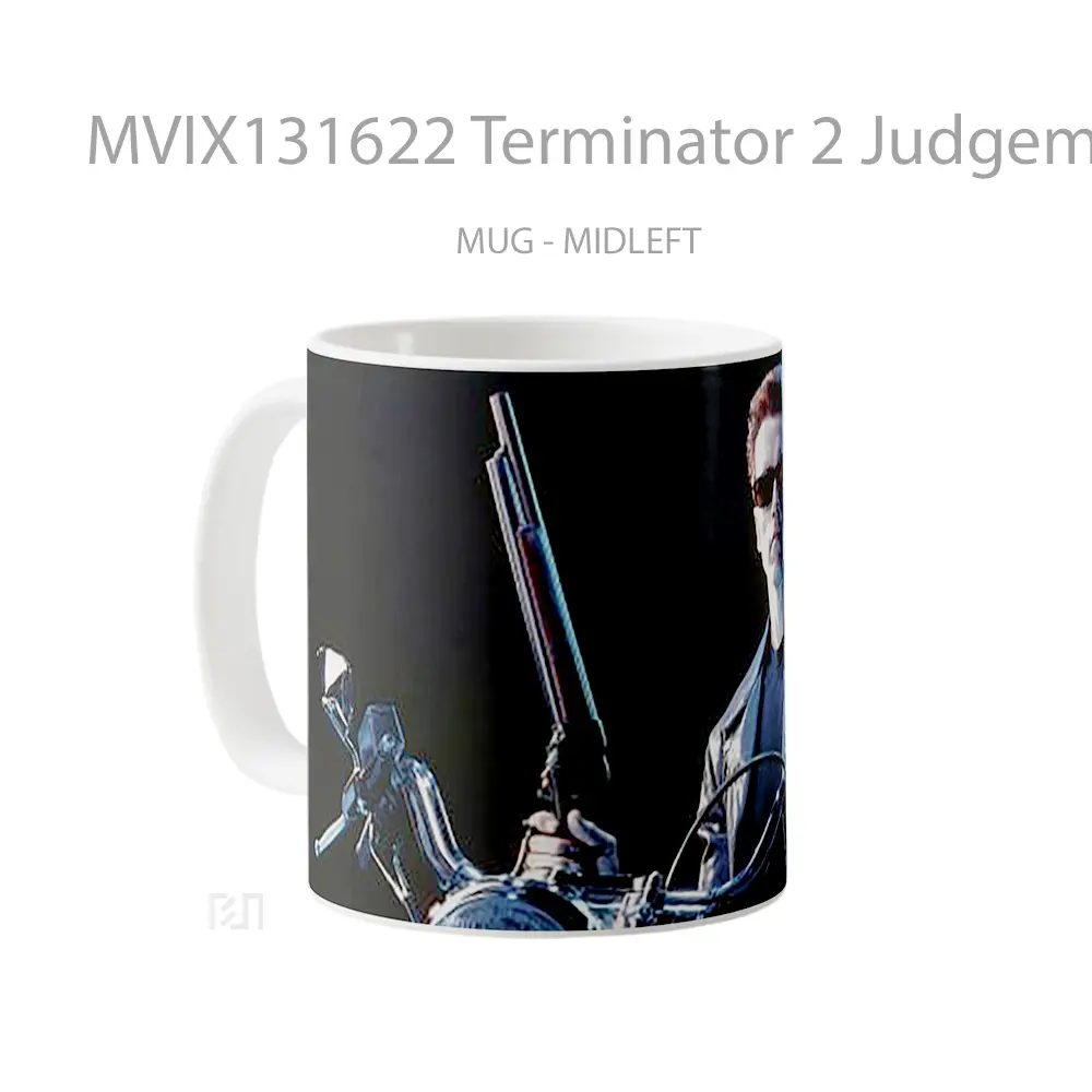 Mug Terminator 2 Judgement Day Gelas Film - All-side / Desain