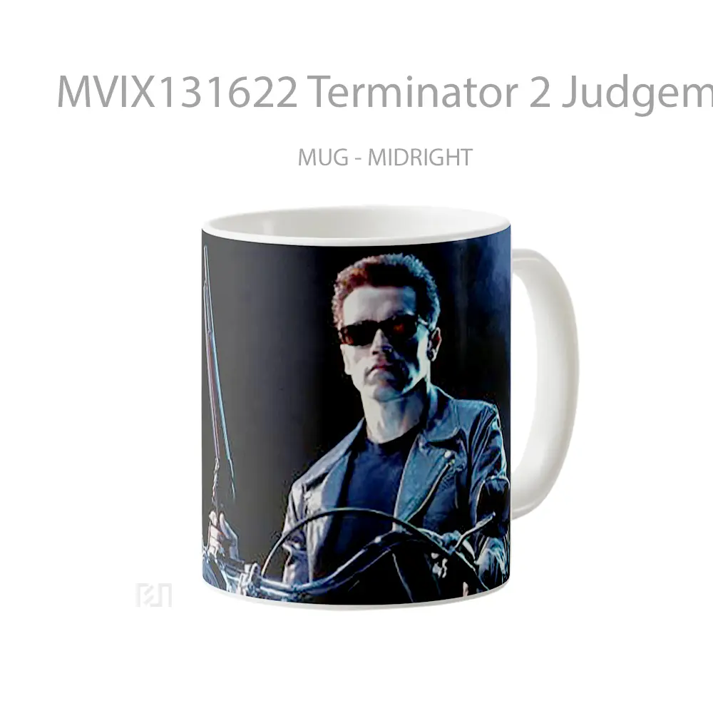 Mug Terminator 2 Judgement Day Gelas Film - All-side / Desain