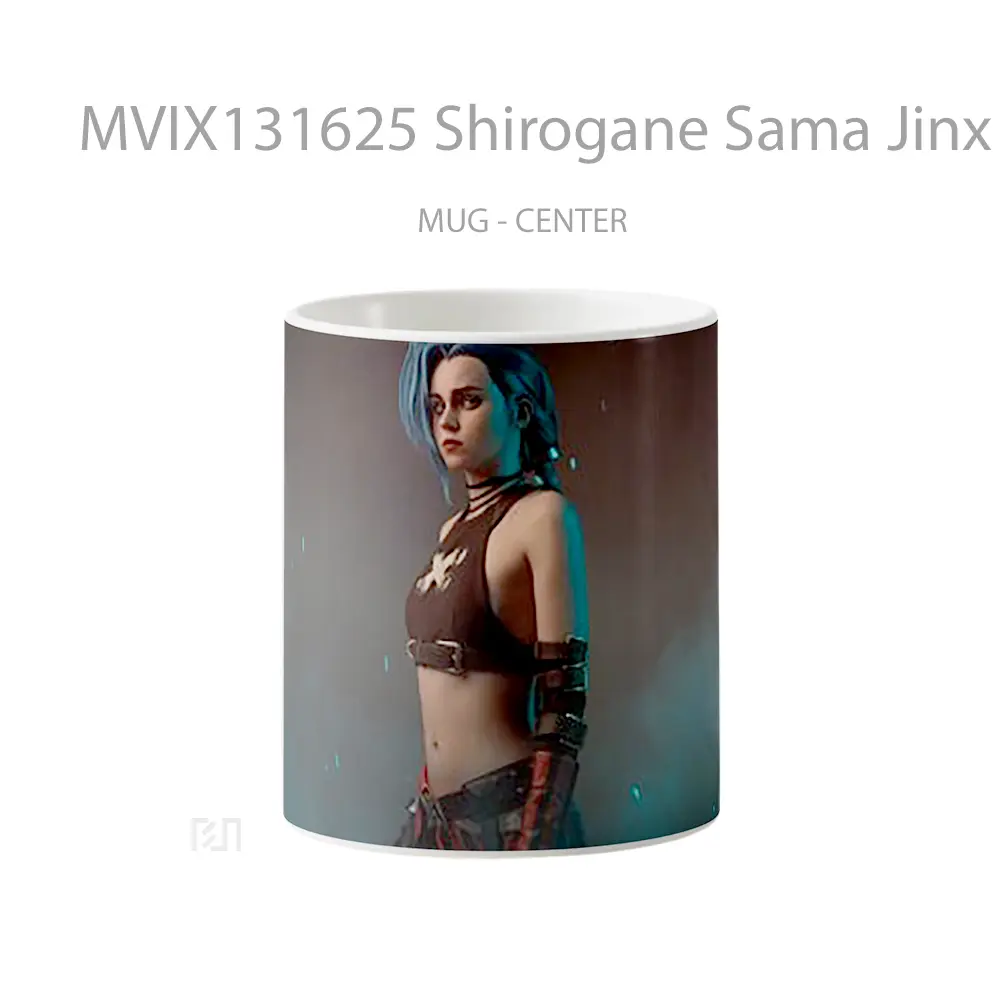 Mug Shirogane Sama Jinx League Of Legends Cangkir Gamer