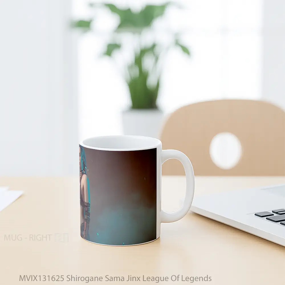 Mug Shirogane Sama Jinx League Of Legends Cangkir Gamer - All-side / Desain