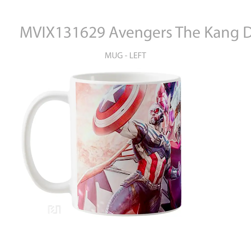 Mug Avengers The Kang Dynasty 2025 Gelas Superhero - All-side / Desain