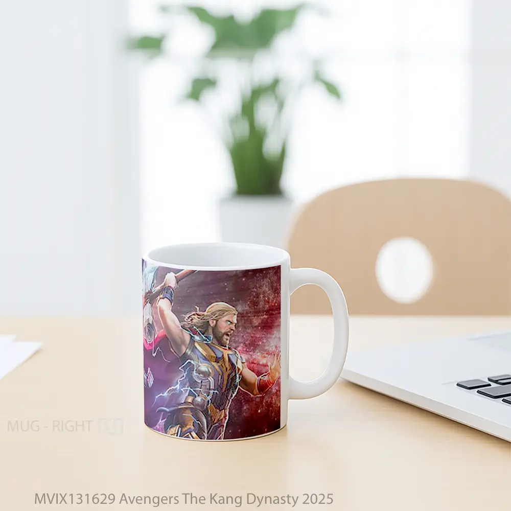 Mug Avengers The Kang Dynasty 2025 Gelas Superhero - All-side / Desain