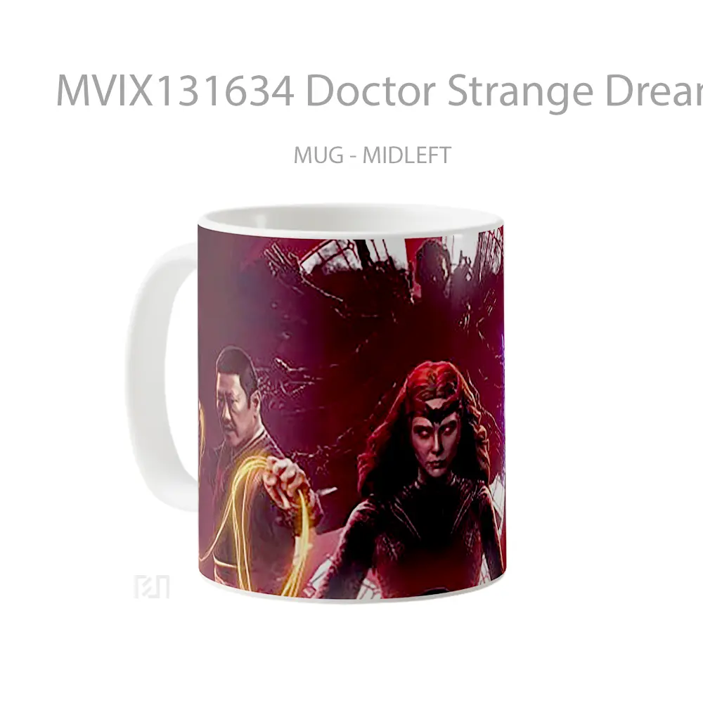 Mug Doctor Strange Dreamwalking Multiverse Of Madness Gelas Superhero - All-side / Desain