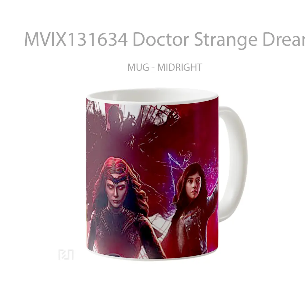 Mug Doctor Strange Dreamwalking Multiverse Of Madness Gelas Superhero - All-side / Desain