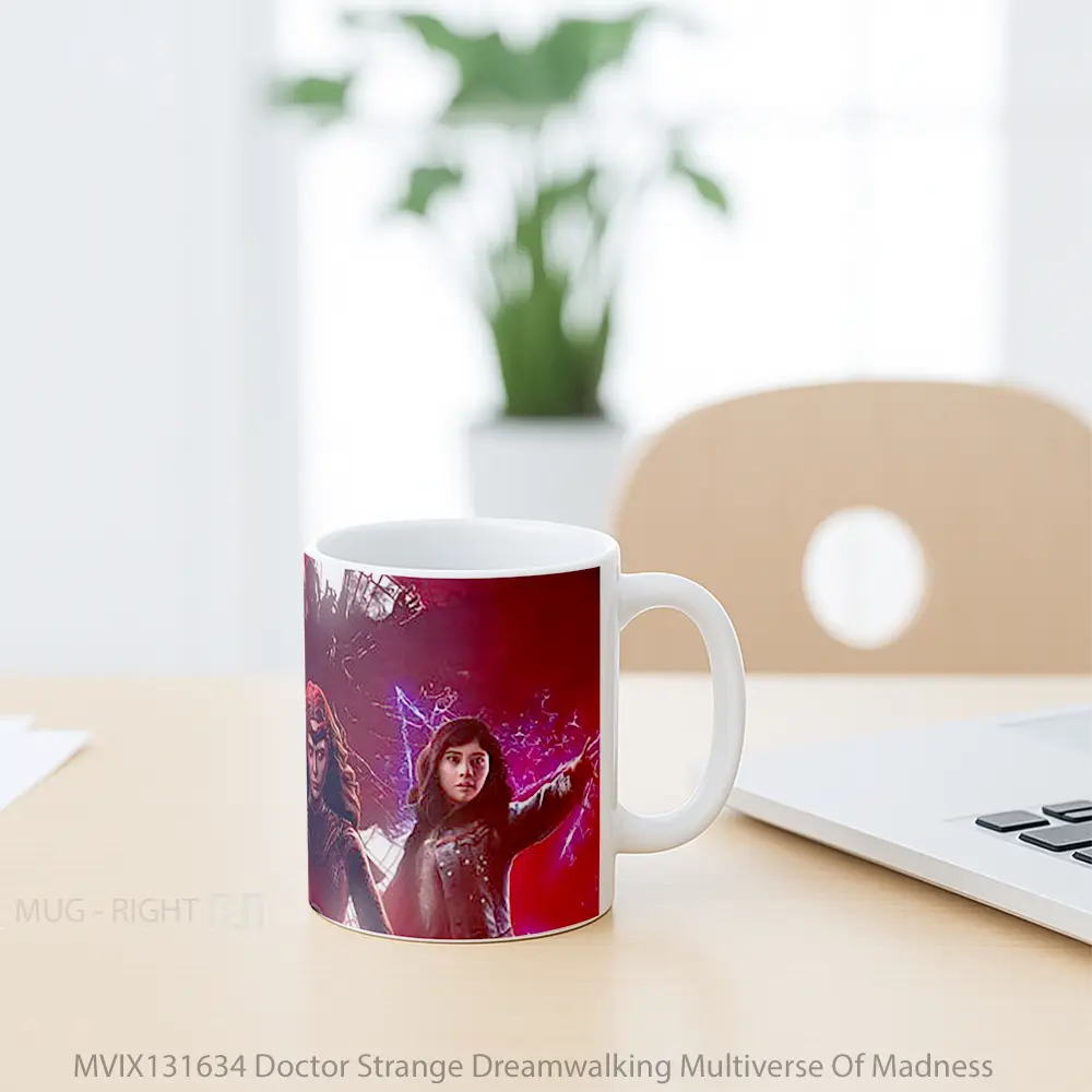 Mug Doctor Strange Dreamwalking Multiverse Of Madness Gelas Superhero - All-side / Desain