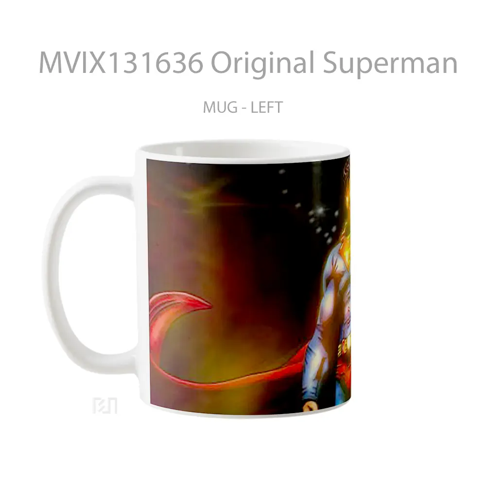 Mug Original Superman Gelas Superhero - All-side / Desain