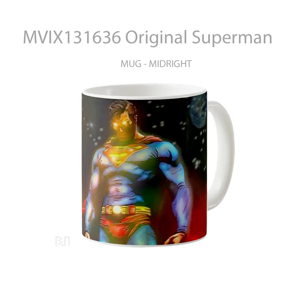 Mug Original Superman Gelas Superhero - All-side / Desain