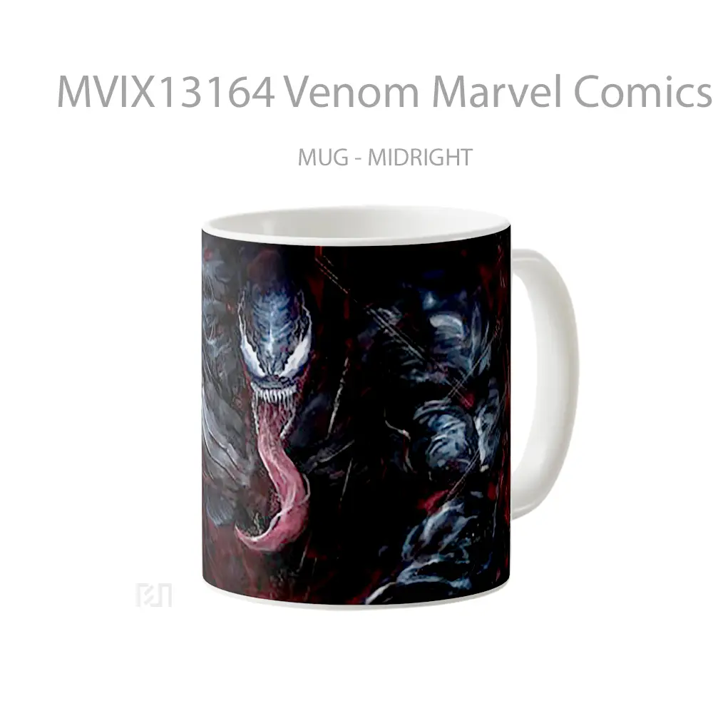 Mug Venom Marvel Comics Gelas Superhero - All-side / Desain