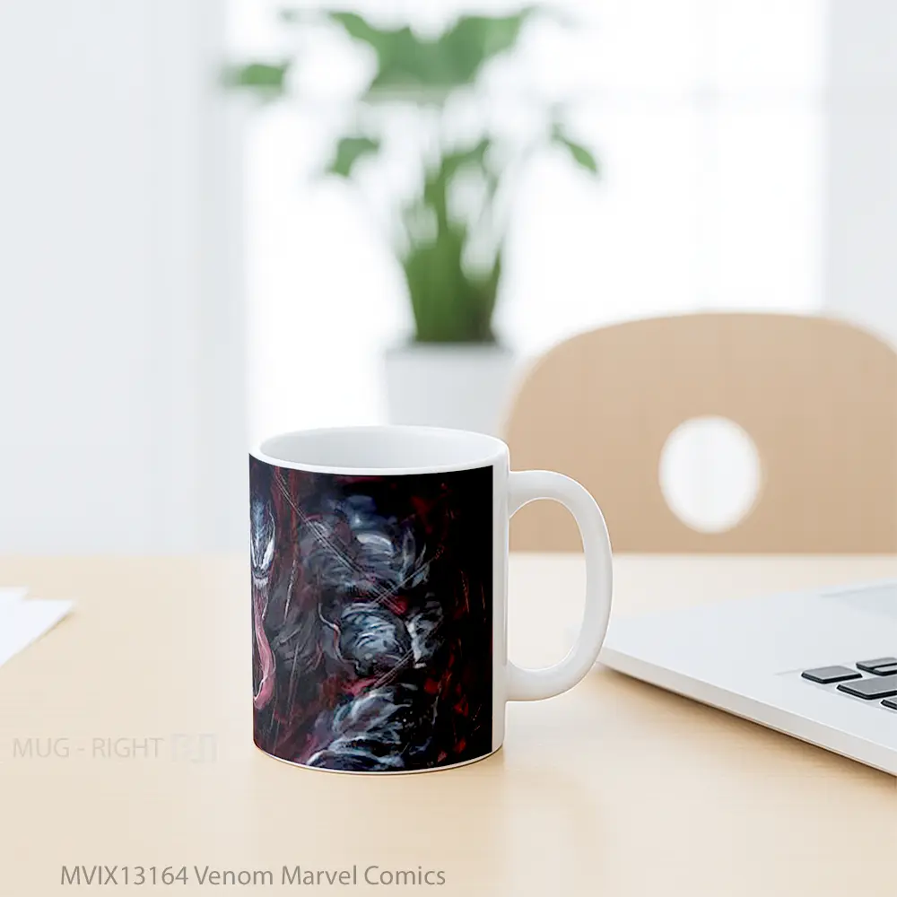 Mug Venom Marvel Comics Gelas Superhero - All-side / Desain