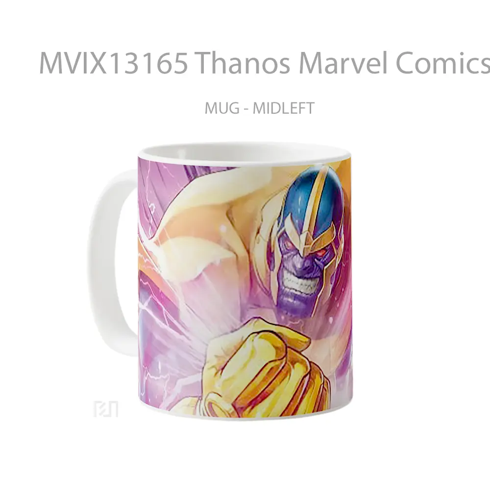 Mug Thanos Marvel Comics Fanart Gelas Superhero - All-side / Desain
