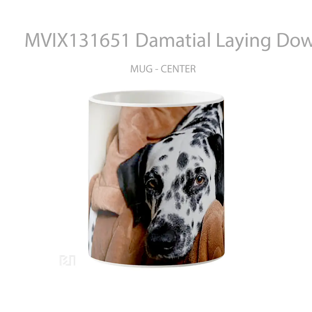 Mug Damatial Laying Down Gelas Keramik Unik