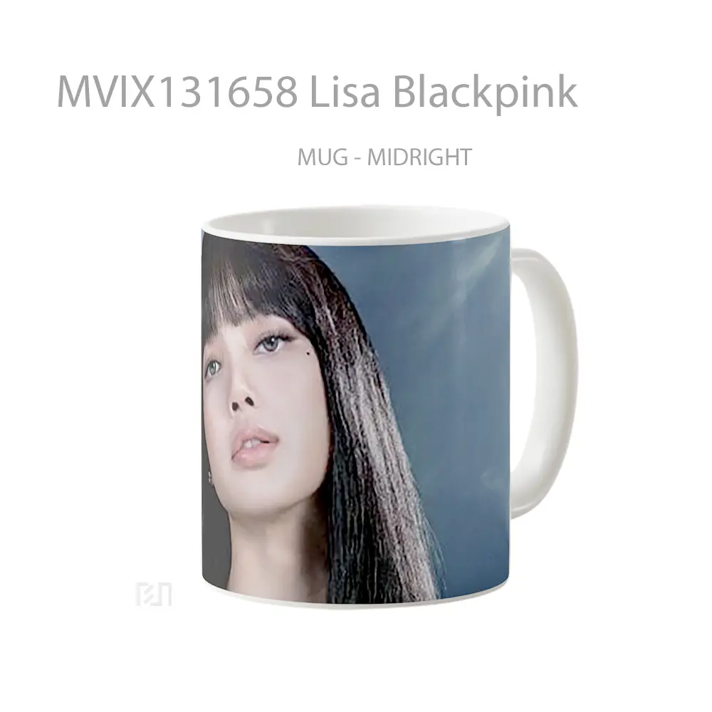 Mug Lisa Blackpink Gelas Keramik Unik - All-side / Desain
