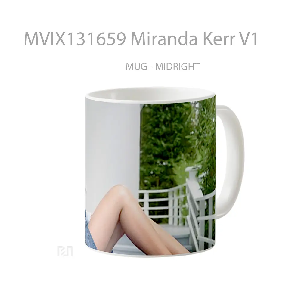 Mug Miranda Kerr V1 Gelas Keramik Unik - All-side / Desain