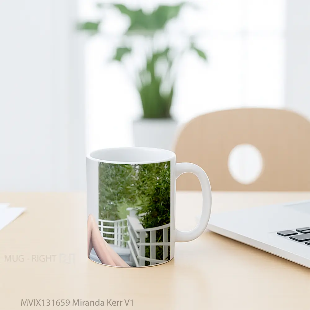 Mug Miranda Kerr V1 Gelas Keramik Unik - All-side / Desain