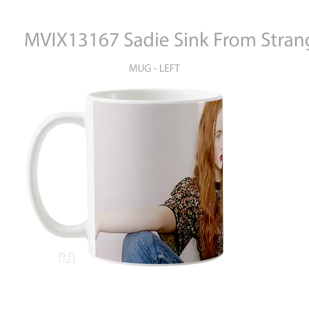 Mug Sadie Sink From Stranger Things Gelas Keramik Unik - All-side / Desain
