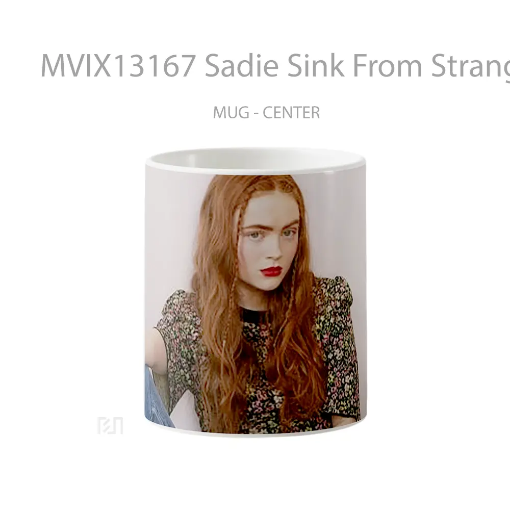 Mug Sadie Sink From Stranger Things Gelas Keramik Unik