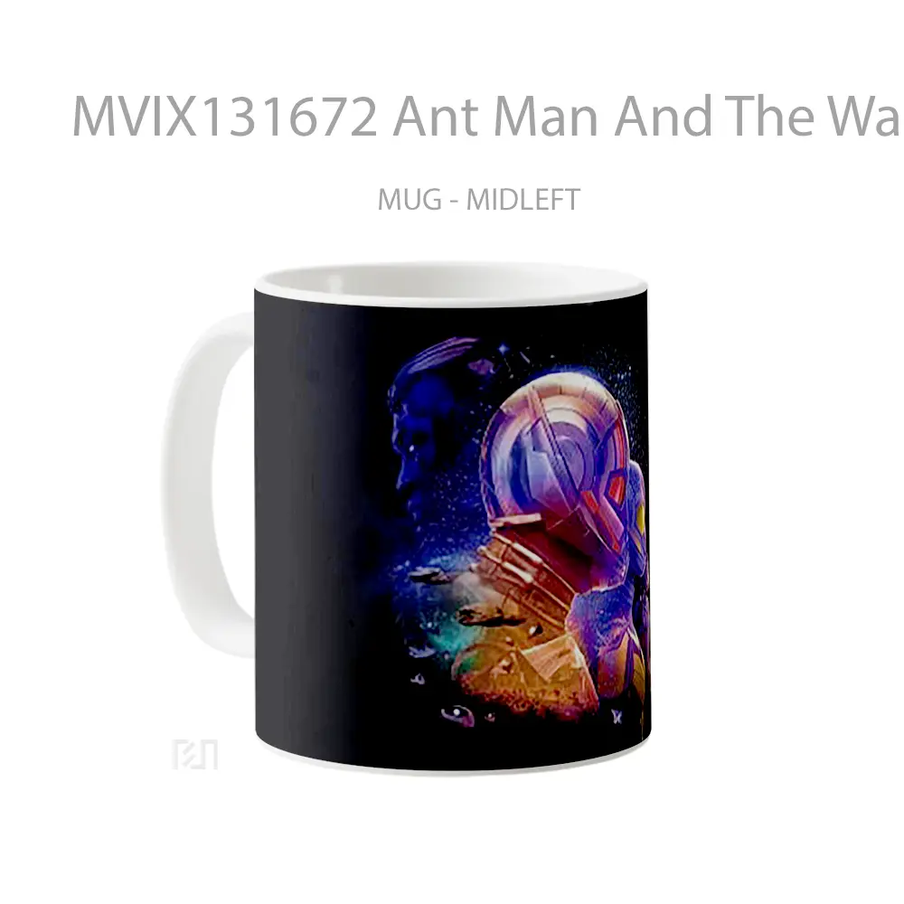 Mug Ant Man And The Wasp Quantumania V2 Gelas Superhero - All-side / Desain