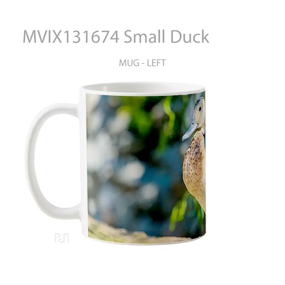 Mug Small Duck Gelas Hewan Lucu - All-side / Desain