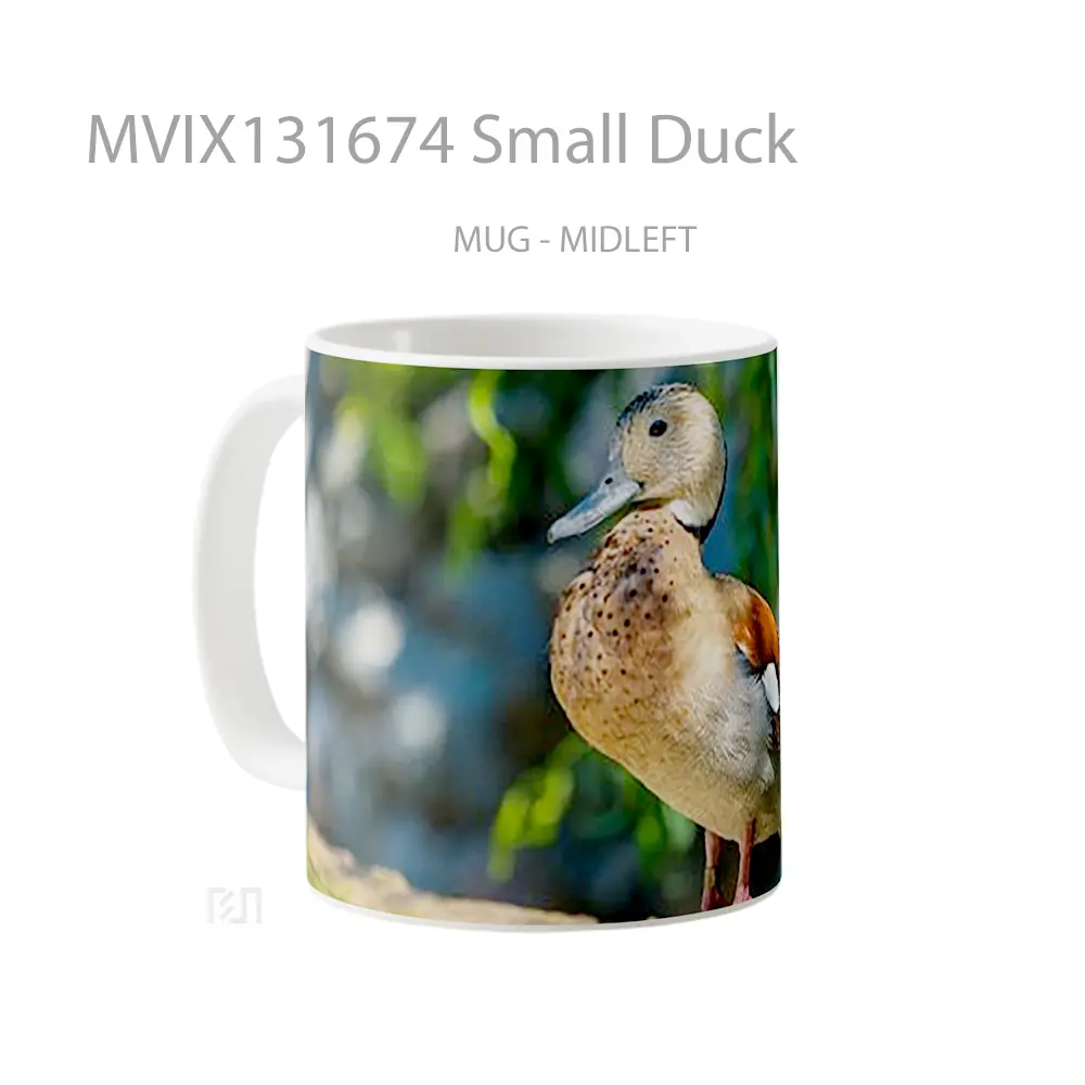 Mug Small Duck Gelas Hewan Lucu - All-side / Desain