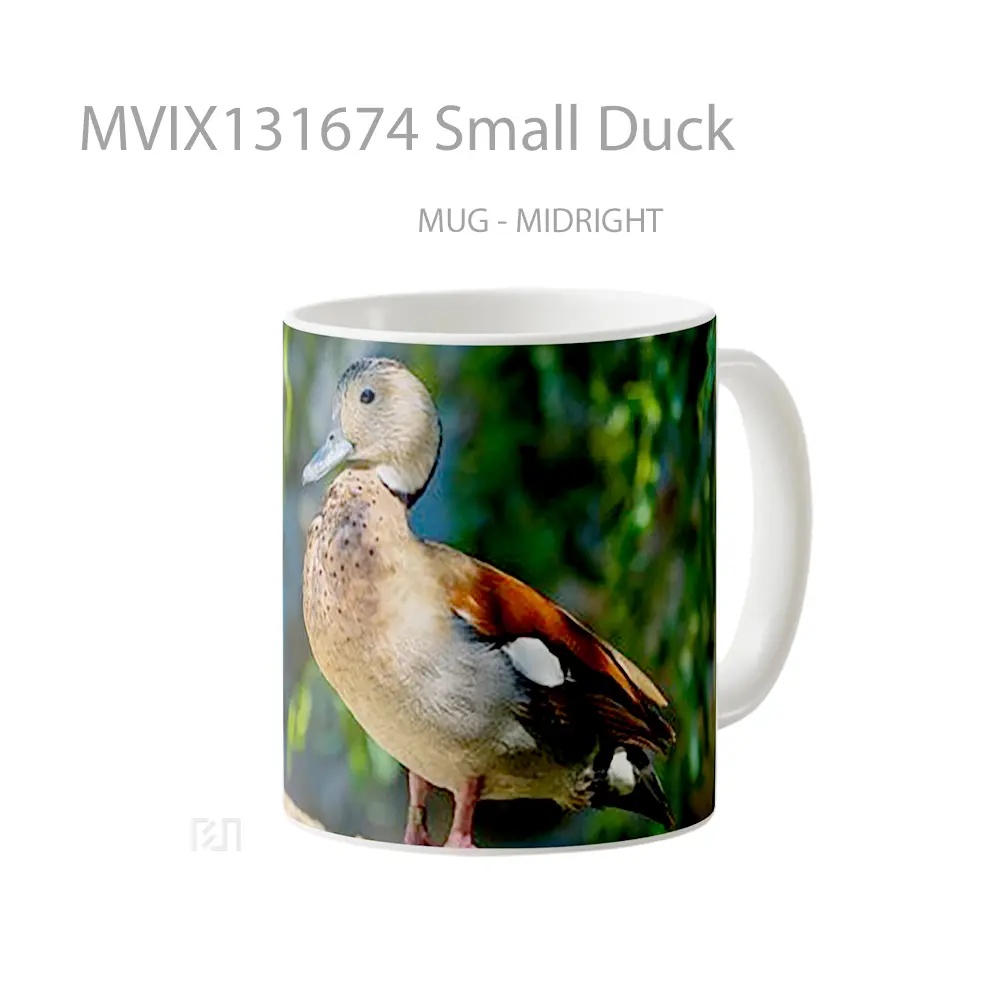 Mug Small Duck Gelas Hewan Lucu - All-side / Desain
