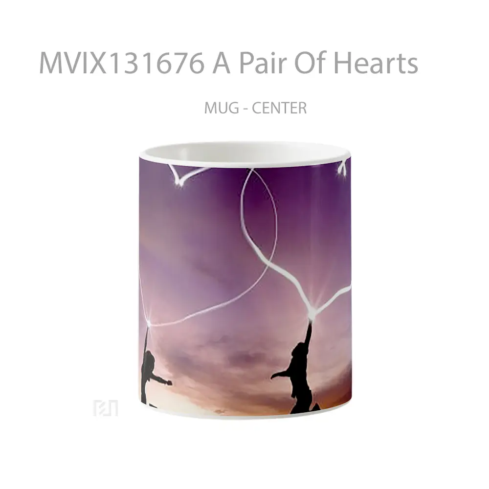Mug A Pair Of Hearts Gelas Keramik Unik