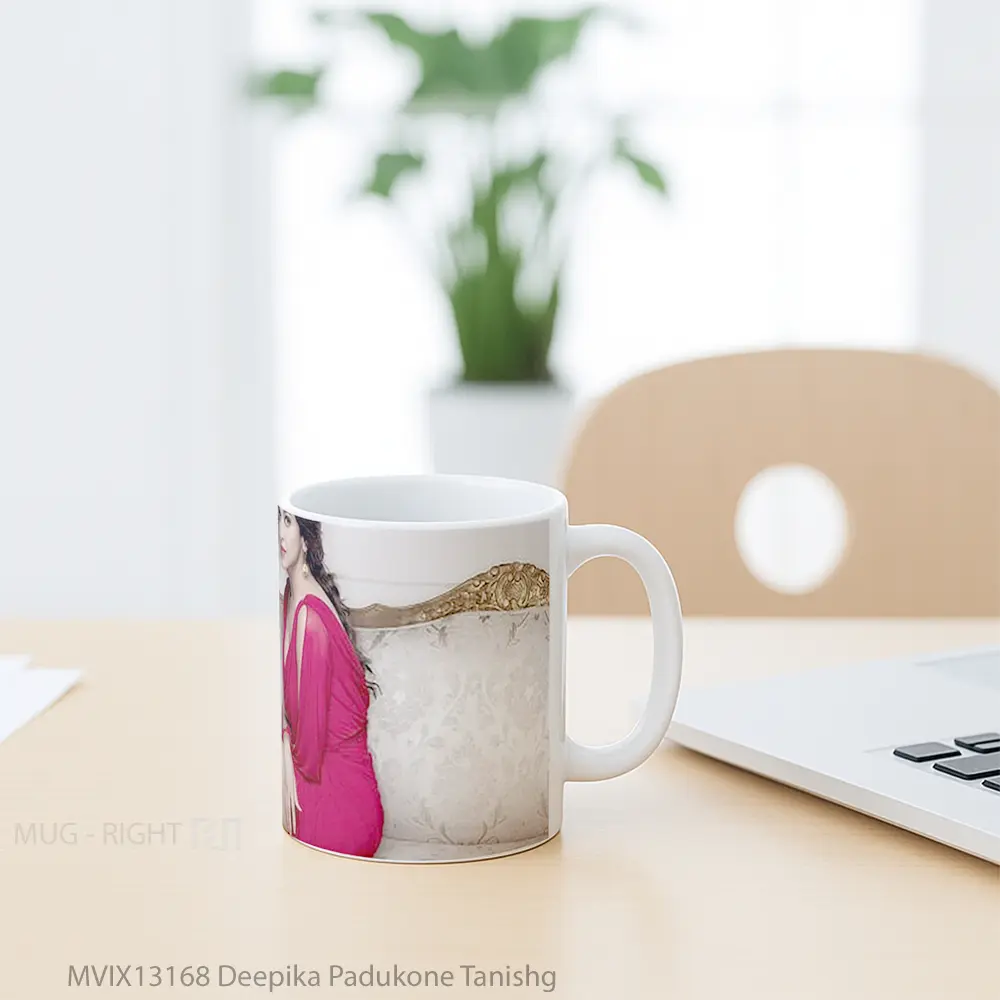 Mug Deepika Padukone Tanishg Gelas Keramik Unik - All-side / Desain