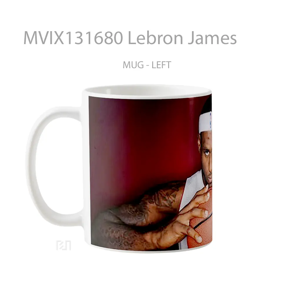 Mug Lebron James Gelas Keramik Unik - All-side / Desain