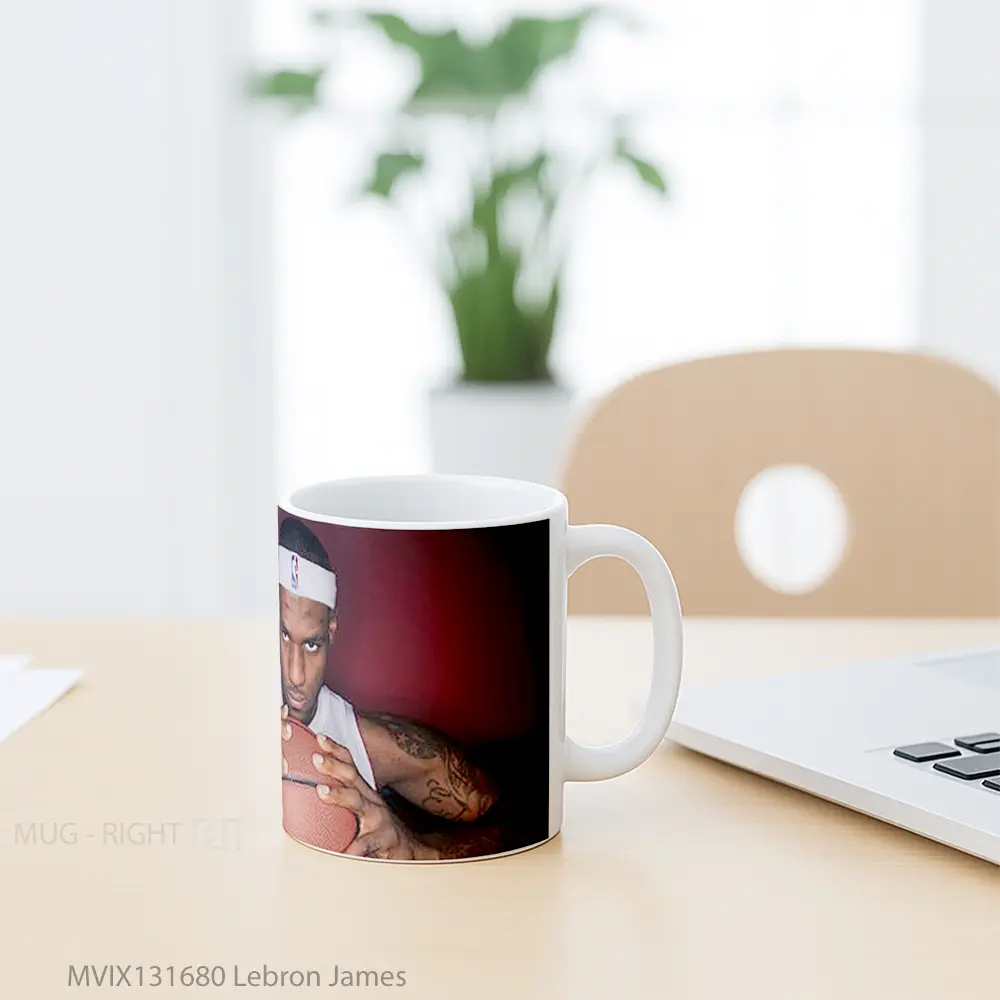 Mug Lebron James Gelas Keramik Unik - All-side / Desain