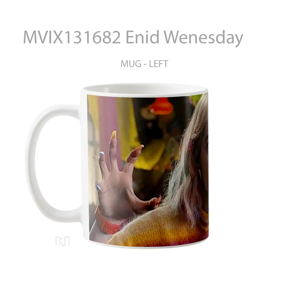 Mug Enid Wenesday Gelas Keramik Unik - All-side / Desain